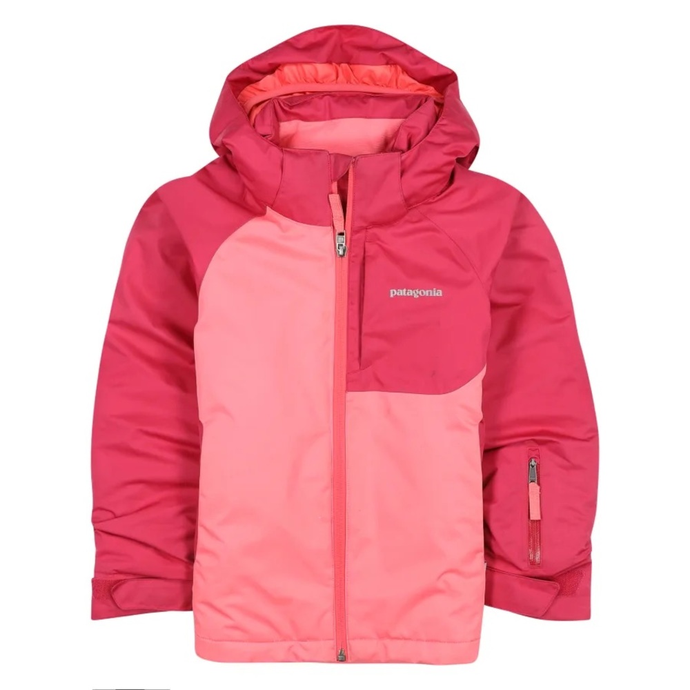 EUC Patagonia Worn Wear® Girls' Snowbelle Winter Jacket / Coat Size XL 14 Pink